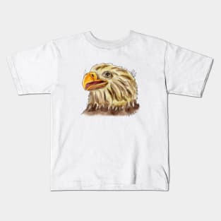 Eagle head.Bald eagle.Golden eagle Kids T-Shirt